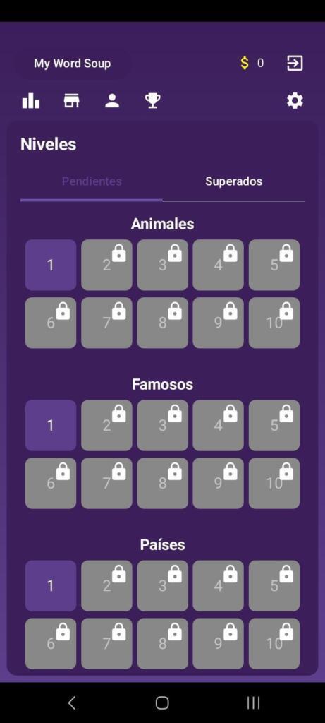 Sopa de Letras Android Gratis – Crea Sopas Personalizadas 3 Screenshot 20260301 130116