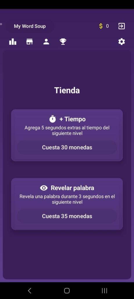 Sopa de Letras Android Gratis – Crea Sopas Personalizadas 5 Screenshot 20260301 130252