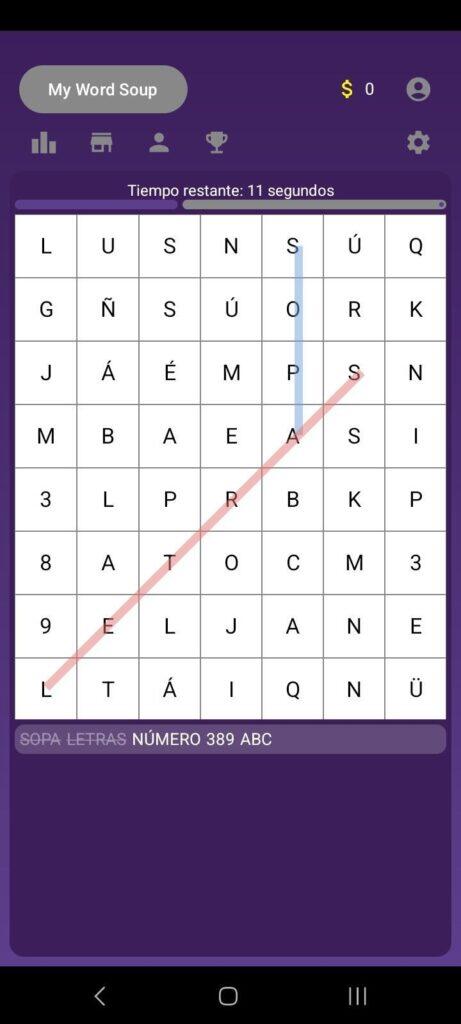 Sopa de Letras Android Gratis – Crea Sopas Personalizadas 4 Screenshot 20260301 233847
