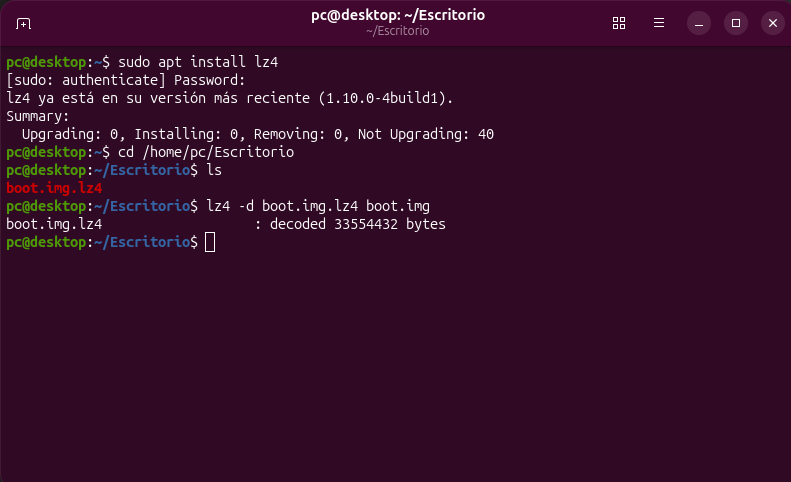 Guía para extraer boot.img de firmware o ROM Android 3 con linux obtener boot img desde firmaware android