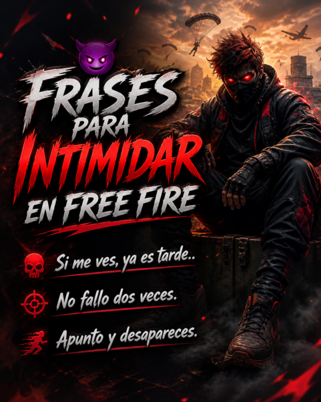 Frases para poner en la descripción de Free Fire 4 Frases insanas para Free Fire