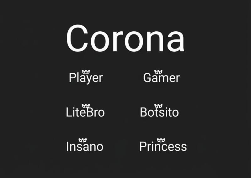 Nombres con corona para Free Fire listos para copiar y personalizar