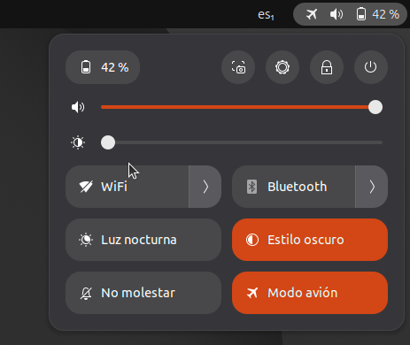 modo energia linux activar