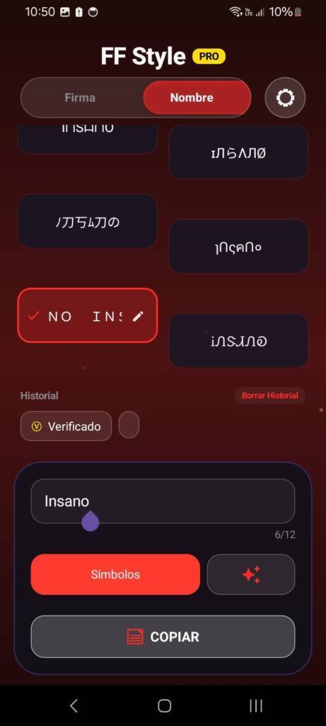 Cómo poner la v de verificado en Free Fire 3 v de verificado en nombre